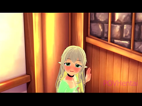 ❤️ (トラップ)エルフのメイドが顔を洗うのを手伝う ️ ポルノ ❌️❤